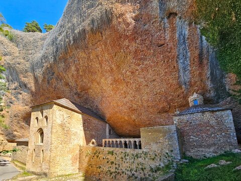Royal Monastery of San Juan de la Pe&ntilde;a in Huesca, Aragon