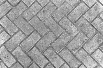 Stamped concrete floor texture background.  Rough and grunge surface background. 