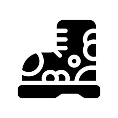 boot glyph icon