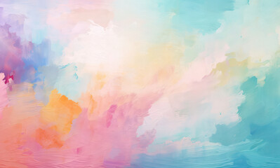 Textured Watercolor Paint Background: Abstract Pink Pastel Grunge.