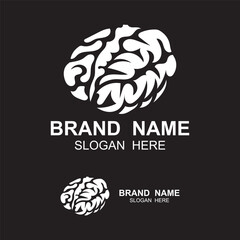 Brain Logo design vector template. This logo suitable for education, medical, courses, lab, science and others businesses