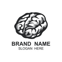 Brain Logo design vector template. This logo suitable for education, medical, courses, lab, science and others businesses