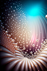 abstract background vector with pearls