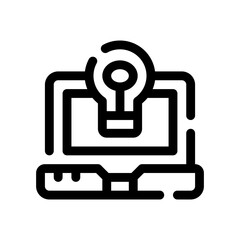 idea line icon