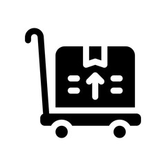 delivery glyph icon