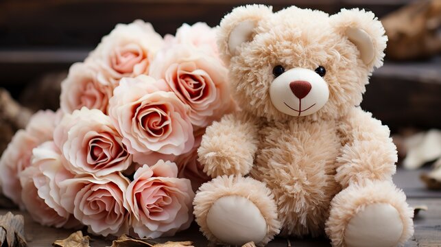  valentines day teddy bears and heart pictures on desktop,Valentines Day, Propose day,  Valentines Day date. 