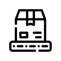 conveyor belt line icon