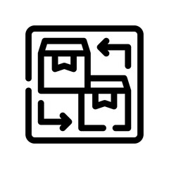 exchange line icon