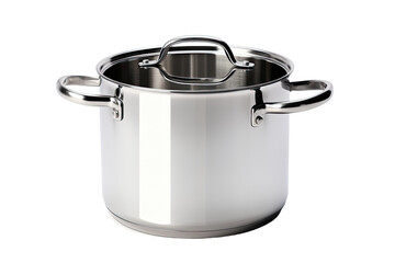 Precise Cooking: Double Boiler Isolated on Transparent Background
