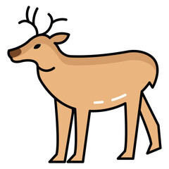  Graceful herbivores, often associated with forests and meadows.