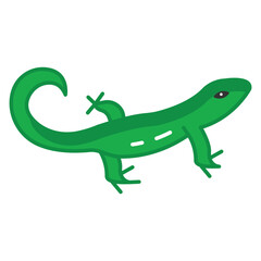 Obraz premium Scaled reptiles, ranging from tiny geckos to larger monitor lizards, displaying diverse adaptations.