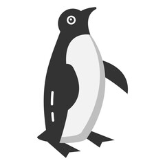  Flightless birds adapted to the cold, waddling and sliding on ice with endearing charm.