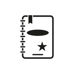 Bookmark and Favorite icon. Vector illustration. EPS 10.