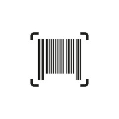 Barcode icon. Vector illustration. EPS 10.