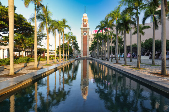 Clock tower in Hong Kong