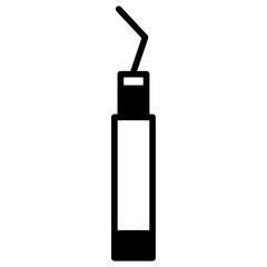 Dental Crane tool solid glyph icon