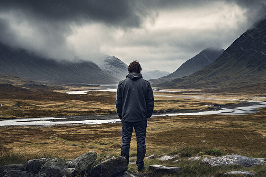 Observando el paisaje