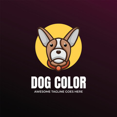 Dog Mascot Logo Design