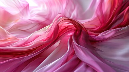 Abstract Pink Fabric Background
