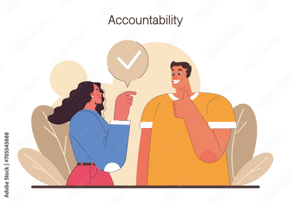 Poster delegation. task assignment and control. leader or manager transferring a task to a responsible empl