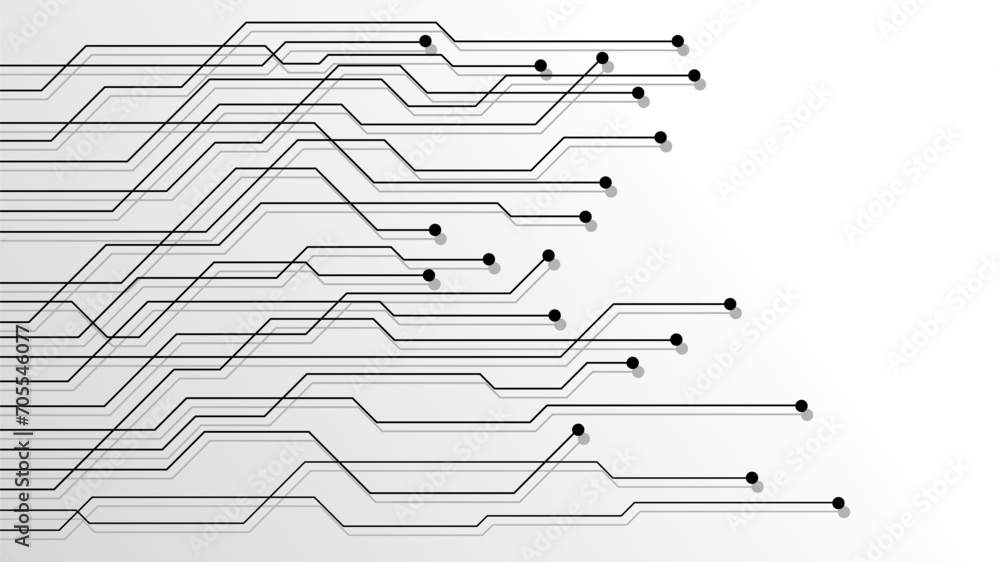 Aufkleber hi-tech digital data abstract design