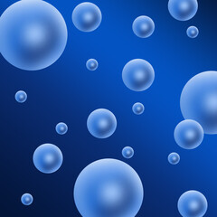 Water drops on gradient background bubble color concept graphic for illustration