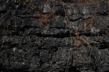 Photo of mountain rock texture suitable for background