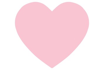 ピンク色のハート