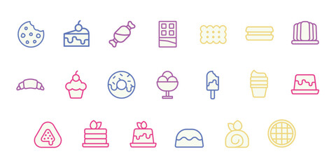 Set of icons