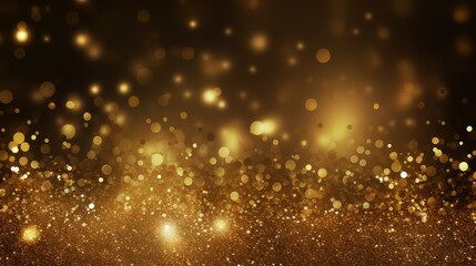 golden glitter background 