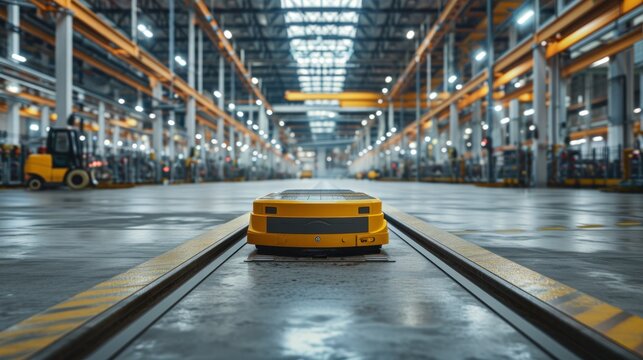 AGV in Industrial Environment: A Glimpse Inside