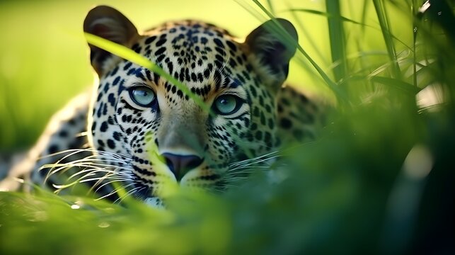 Leopard up close. Images of wildlife.