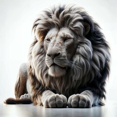 lion head isolated