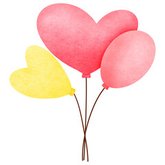 Balloon in Valentine's Day