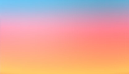 Obraz premium Workspace for creators and designers. Iridescent gradient. Copy space, working area. Brochure. Gamma. Inlay. Spectrum. Blurred tonal transition. Color graduation. Backdrop. Blue, pink, purple, yellow