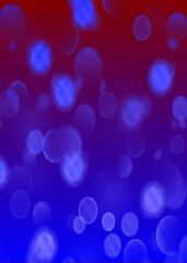 Blue bokeh lights vertical background, Usable for social media, story, banner, poster, Advertisement, events, party, celebration, and various graphic design works