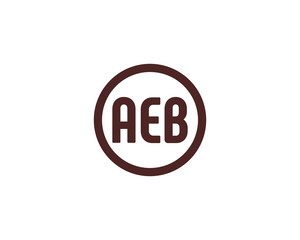 AEB LOGO DESIGN VECTOR TEMPLATE