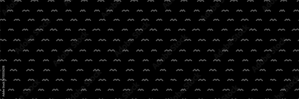 Poster simple seamless pattern with small dash zigzag line. vector background with abstract geometric eleme