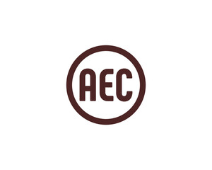 AEC LOGO DESIGN VECTOR TEMPLATE