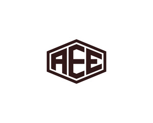 AEE LOGO DESIGN VECTOR TEMPLATE