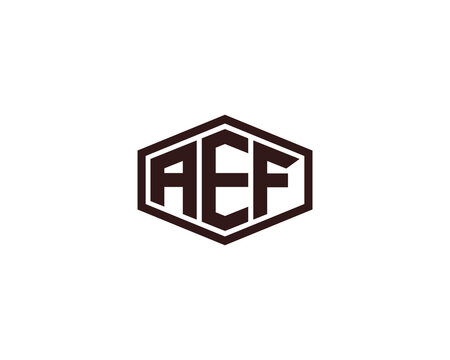 AEF LOGO DESIGN VECTOR TEMPLATE