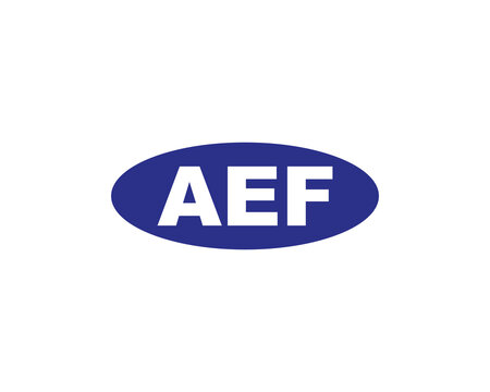 AEF LOGO DESIGN VECTOR TEMPLATE