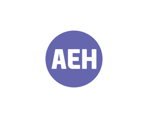 AEH LOGO DESIGN VECTOR TEMPLATE