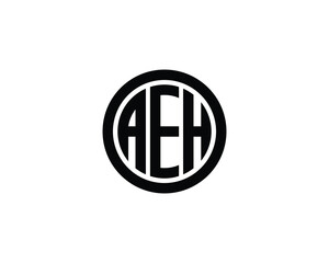 AEH LOGO DESIGN VECTOR TEMPLATE