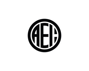 AEI LOGO DESIGN VECTOR TEMPLATE