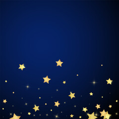 Magic stars vector overlay.  Gold stars scattered