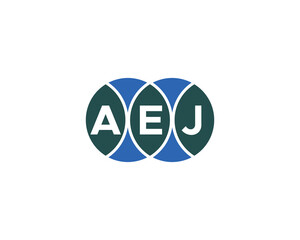 AEJ LOGO DESIGN VECTOR TEMPLATE