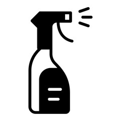 Liquid Sprayer solid glyph icon