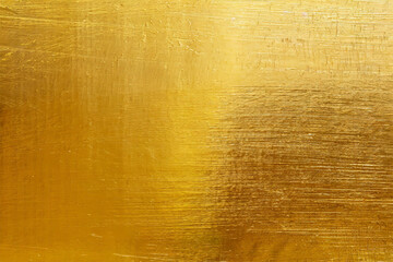 Fototapeta premium Gold background or texture and gradients shadow.