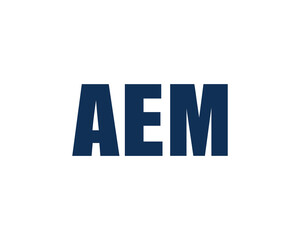 AEM LOGO DESIGN VECTOR TEMPLATE